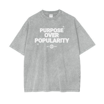Purpose Over Popularity Unisex Tee