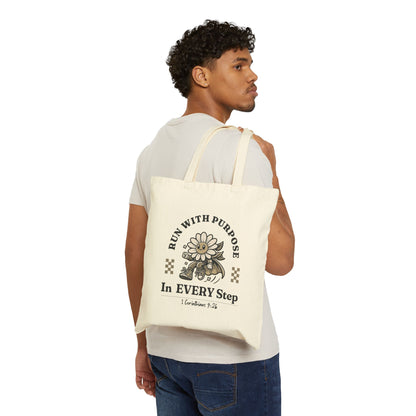 Run with Purpose Tote Bag