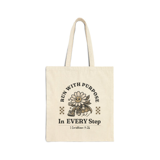 Run with Purpose Tote Bag