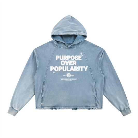 Purpose over Popularity Hoodie