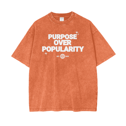 Purpose Over Popularity Unisex Tee