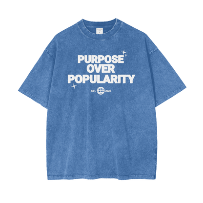 Purpose Over Popularity Unisex Tee