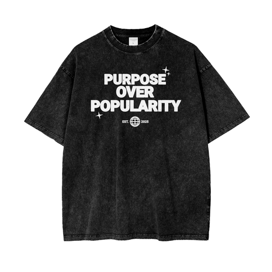 Purpose Over Popularity Unisex Tee