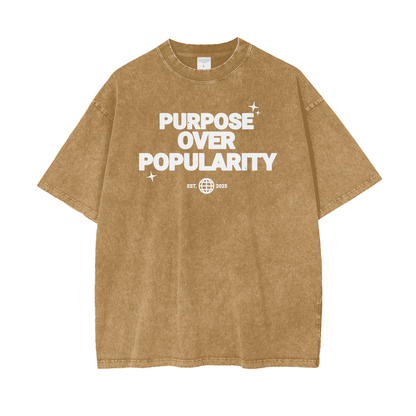 Purpose Over Popularity Unisex Tee
