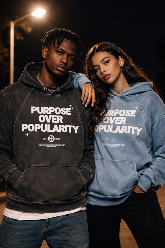 Purpose over Popularity Hoodie