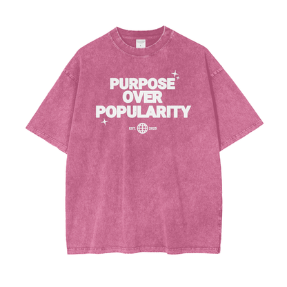 Purpose Over Popularity Unisex Tee