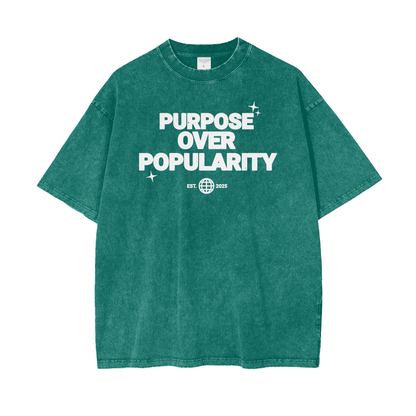 Purpose Over Popularity Unisex Tee
